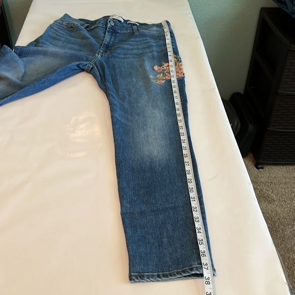 7 For All Mankind Jen7 Ankle Skinny High Rise Size 12 - Picture 9 of 16